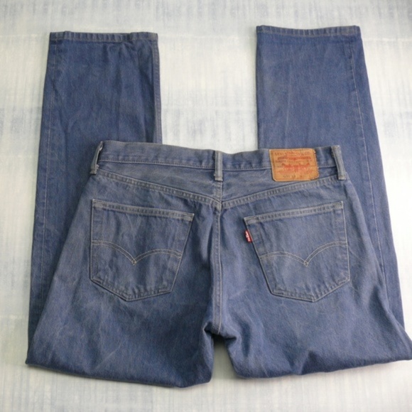 Levis 501 XX Button Fly Jeans 34 x 29 Straight Leg - Picture 7 of 8